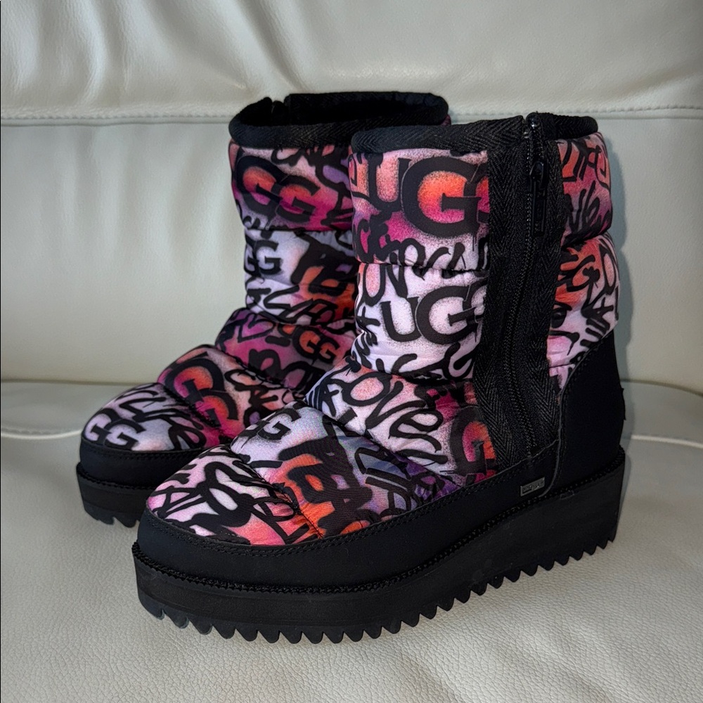 UGG Ridge Graffiti Pop Waterproof Winter Boots